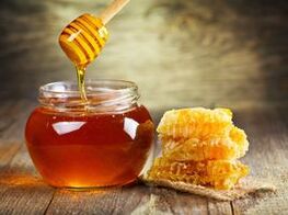 Consumption of honey to increase the size of the member