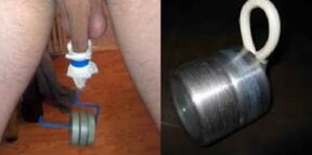 Stretch with a cargo penis