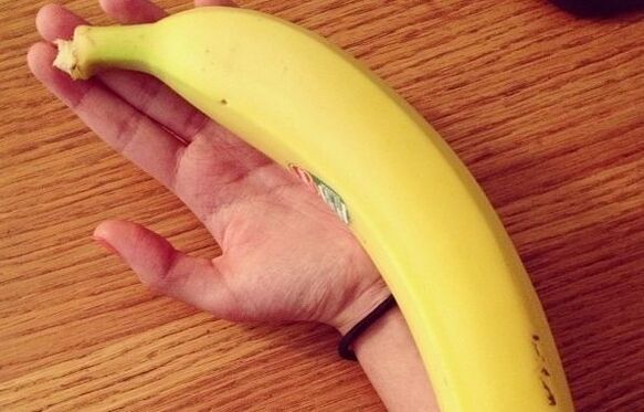 a large banana is a symbol of an enlarged penis