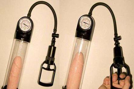 use of a pump to enlarge the penis